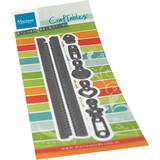 Marianne Design Craftable Long Zipper (CR1528)