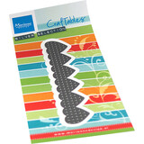 Marianne Design Craftable Cross stitch Border Hearts (CR1531)