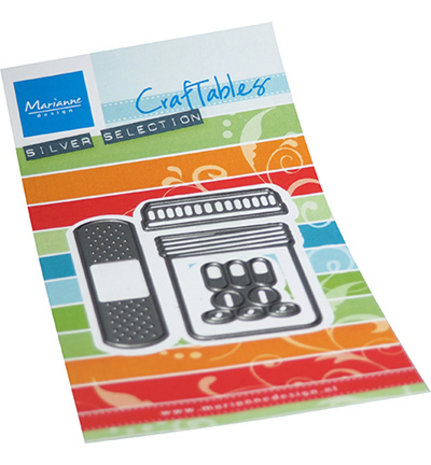 Marianne Design Craftable Band aid & Pills (CR1547)
