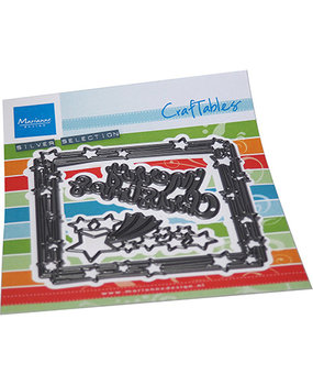 Marianne Design Craftable Square & Stars (CR1557)