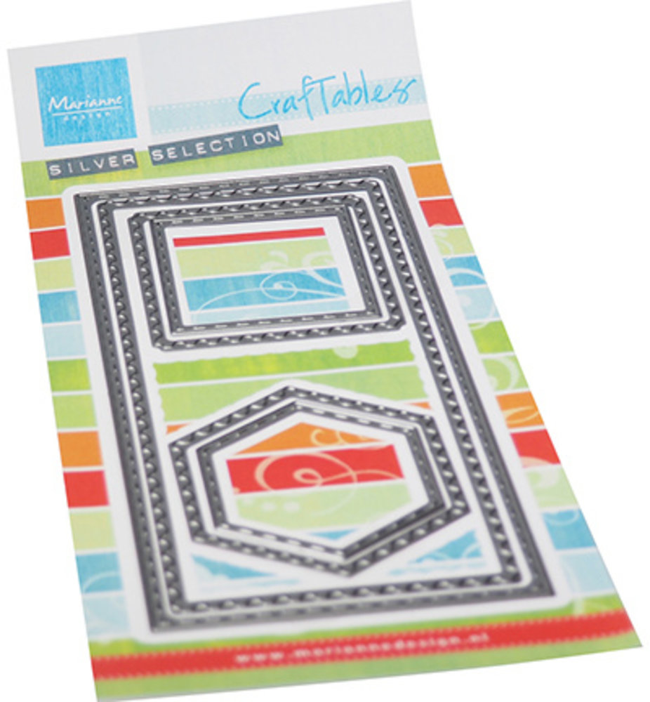 Marianne Design Craftable Slimline mini Frames (CR1562) Marianne Design Craftable Slimline mini Frames (CR1562)