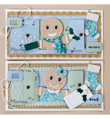 Marianne Design Craftable Slimline mini Windows (CR1563) Marianne Design Craftable Slimline mini Windows (CR1563)