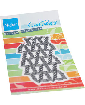 Marianne Design Craftable Art texture Christmas Trees (CR1568)*