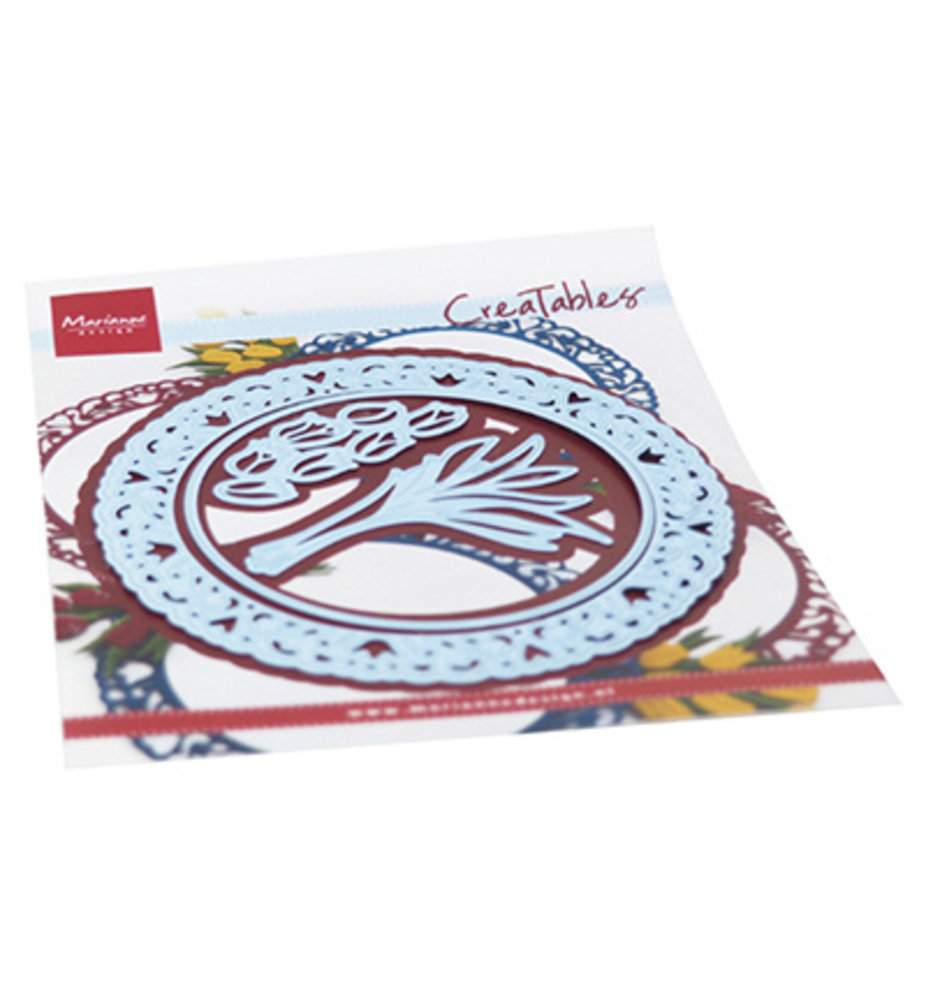 Marianne Design Creatables Tulip Doily (LR0654) Marianne Design Creatables Tulip Doily (LR0654)