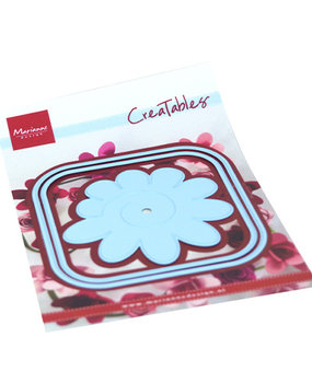 Marianne Design Creatables Square Box & Flower (LR0673)