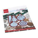 Marianne Design Creatables Merry Christmas Baubles (LR0682)