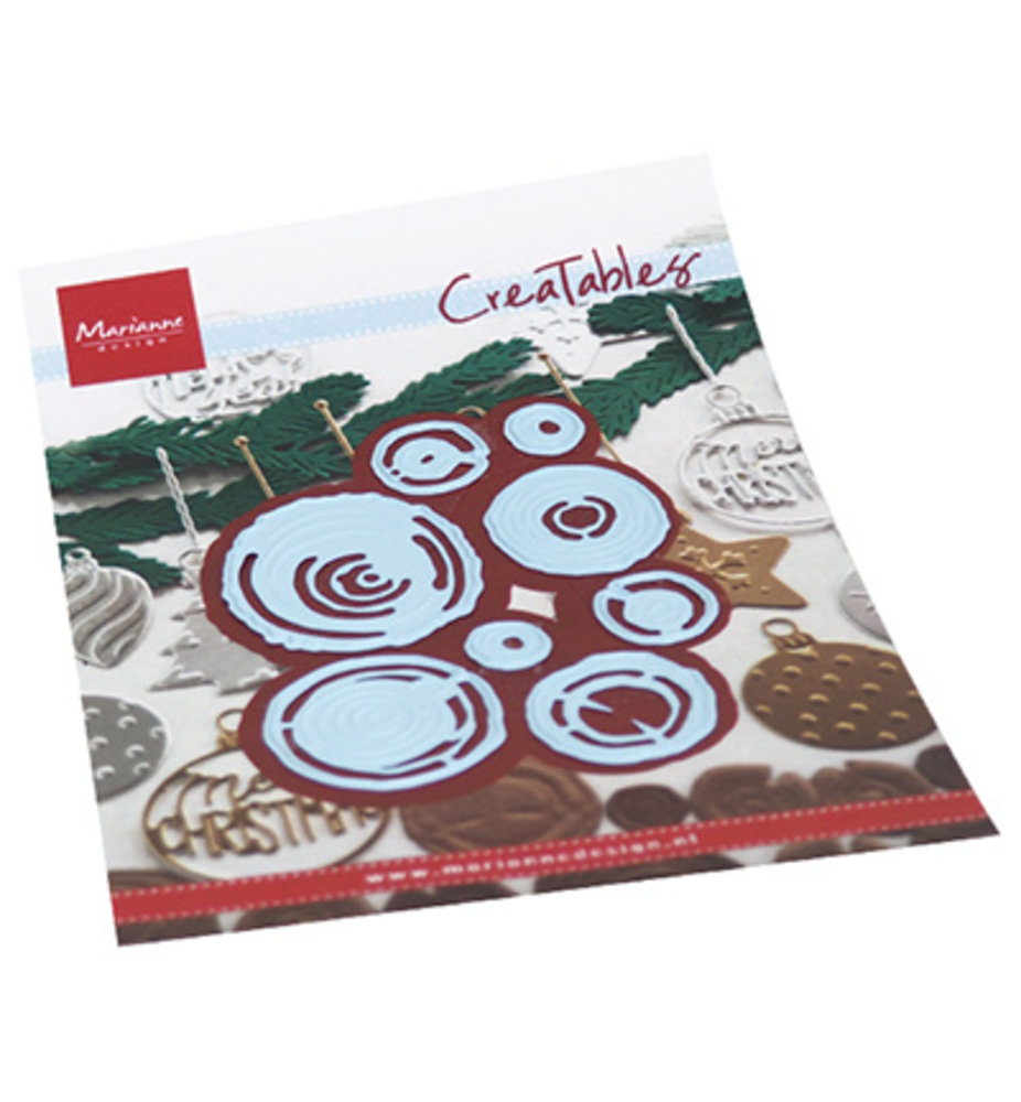 Marianne Design Creatables Wood Slices (LR0684) Marianne Design Creatables Wood Slices (LR0684)