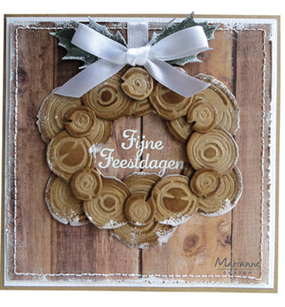 Marianne Design Creatables Wood Slices (LR0684) Marianne Design Creatables Wood Slices (LR0684)