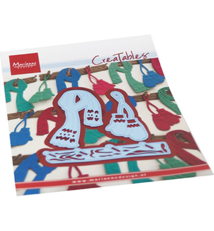 Marianne Design Creatables Mittens & Scarf set (LR0686) Marianne Design Creatables Mittens & Scarf set (LR0686)