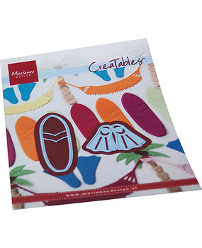 Marianne Design Creatables Surfboard & Flippers (LR0717) Marianne Design Creatables Surfboard & Flippers (LR0717)