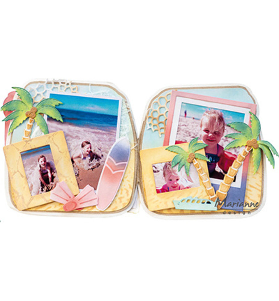 Marianne Design Creatables Surfboard & Flippers (LR0717) Marianne Design Creatables Surfboard & Flippers (LR0717)