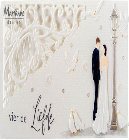 Marianne Design Creatables Tiny's Doves (LR0721) Marianne Design Creatables Tiny's Doves (LR0721)
