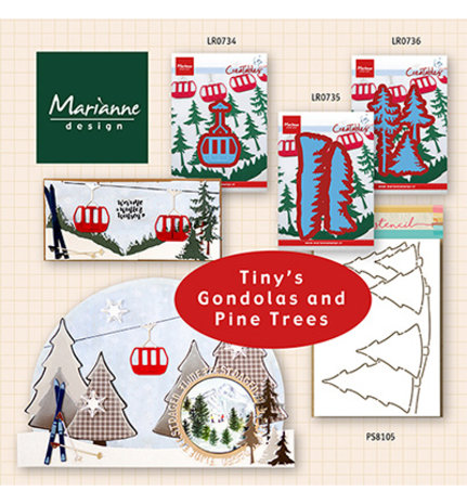 Marianne Design Creatables Tiny's Pines (LR0736) Marianne Design Creatables Tiny's Pines (LR0736)