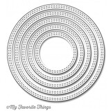 My Favorite Things Die-namics Double Stitched Circle STAX (MFT-734)