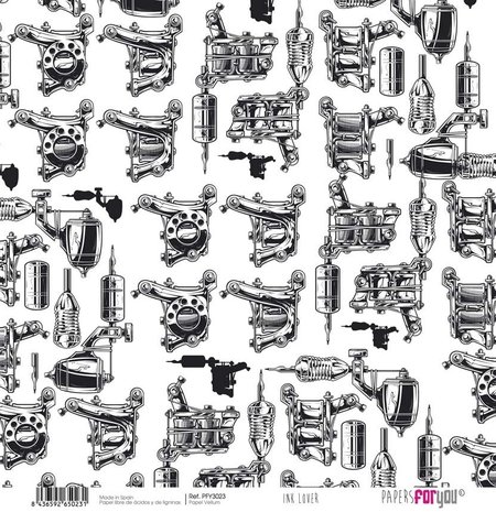 Papers For You Ink Lover 12x12  Inch Vellum Pack (6pcs) (PFY-3021)