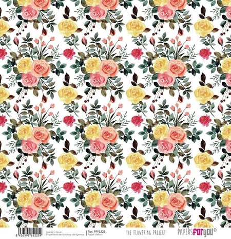 Papers For You The Flowering Project 12x12  Inch Vellum Pack (6pcs) (PFY-3224) Papers For You The Flowering Project 12x12  Inch Vellum Pack (6pcs) (PFY-3224)