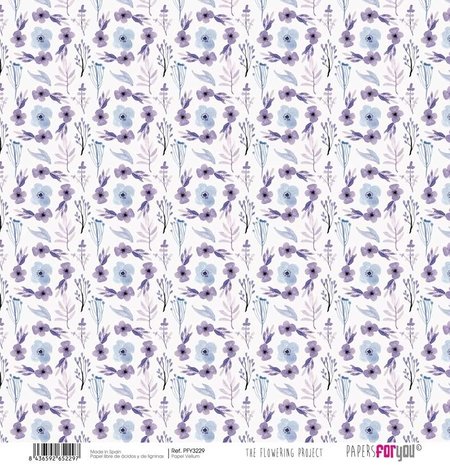 Papers For You The Flowering Project 12x12  Inch Vellum Pack (6pcs) (PFY-3224) Papers For You The Flowering Project 12x12  Inch Vellum Pack (6pcs) (PFY-3224)