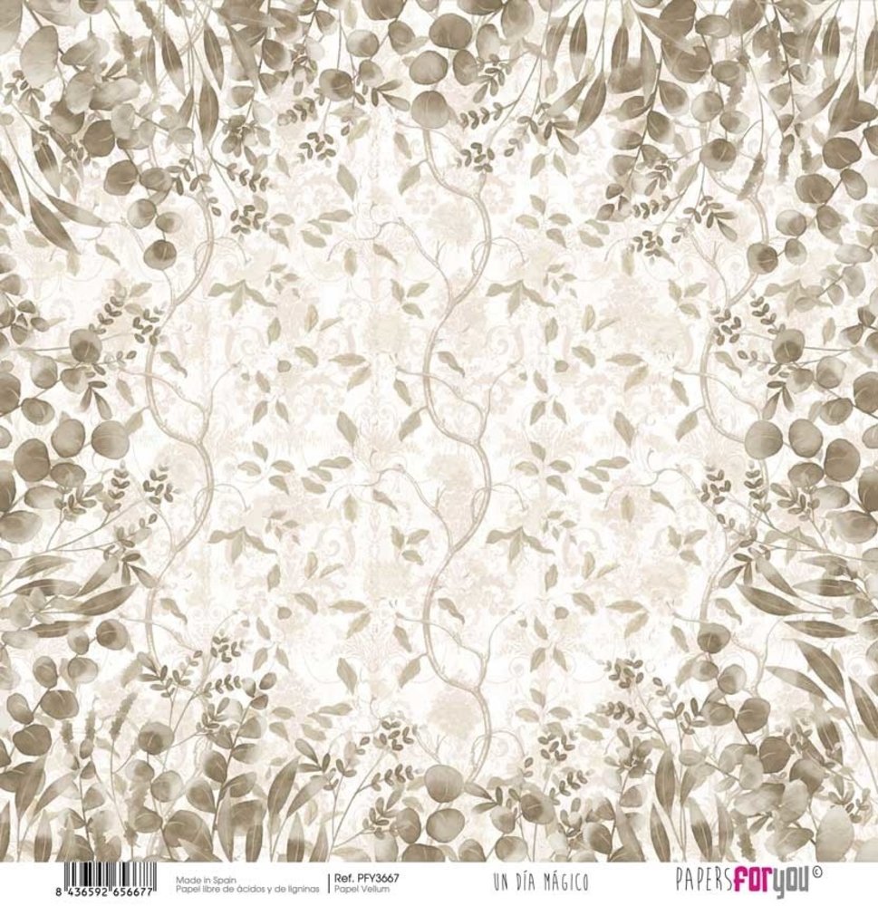 Papers For You Ninas Un Dia Magico 12x12 Inch Vellum Pack (6pcs) (PFY-3662)