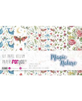 Papers For You Magic Nature 12x12 Inch Vellum Pack (6pcs) (PFY-4216) Papers For You Magic Nature 12x12 Inch Vellum Pack (6pcs) (PFY-4216)