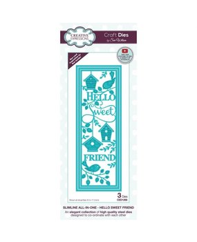 Creative Expressions Slimline Hello Sweet Friend Dies (CED1268) Creative Expressions Slimline Hello Sweet Friend Dies (CED1268)
