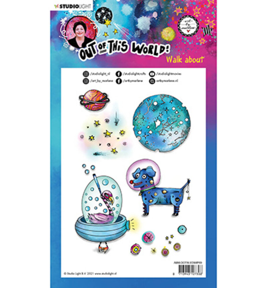 Studio Light Out Of This World Walk About Clear Stamps (ABM-OOTW-STAMP69) Studio Light Out Of This World Walk About Clear Stamps (ABM-OOTW-STAMP69)