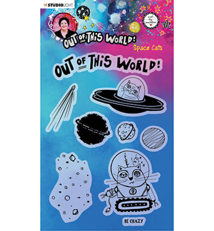 Studio Light Out Of This World Space Cats Clear Stamps (ABM-OOTW-STAMP71) Studio Light Out Of This World Space Cats Clear Stamps (ABM-OOTW-STAMP71)