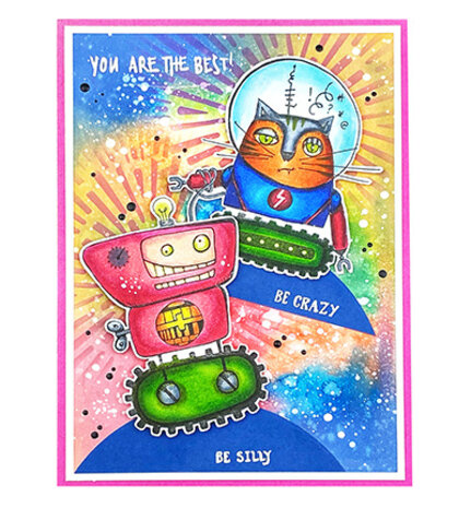 Studio Light Out Of This World Space Cats Clear Stamps (ABM-OOTW-STAMP71) Studio Light Out Of This World Space Cats Clear Stamps (ABM-OOTW-STAMP71)