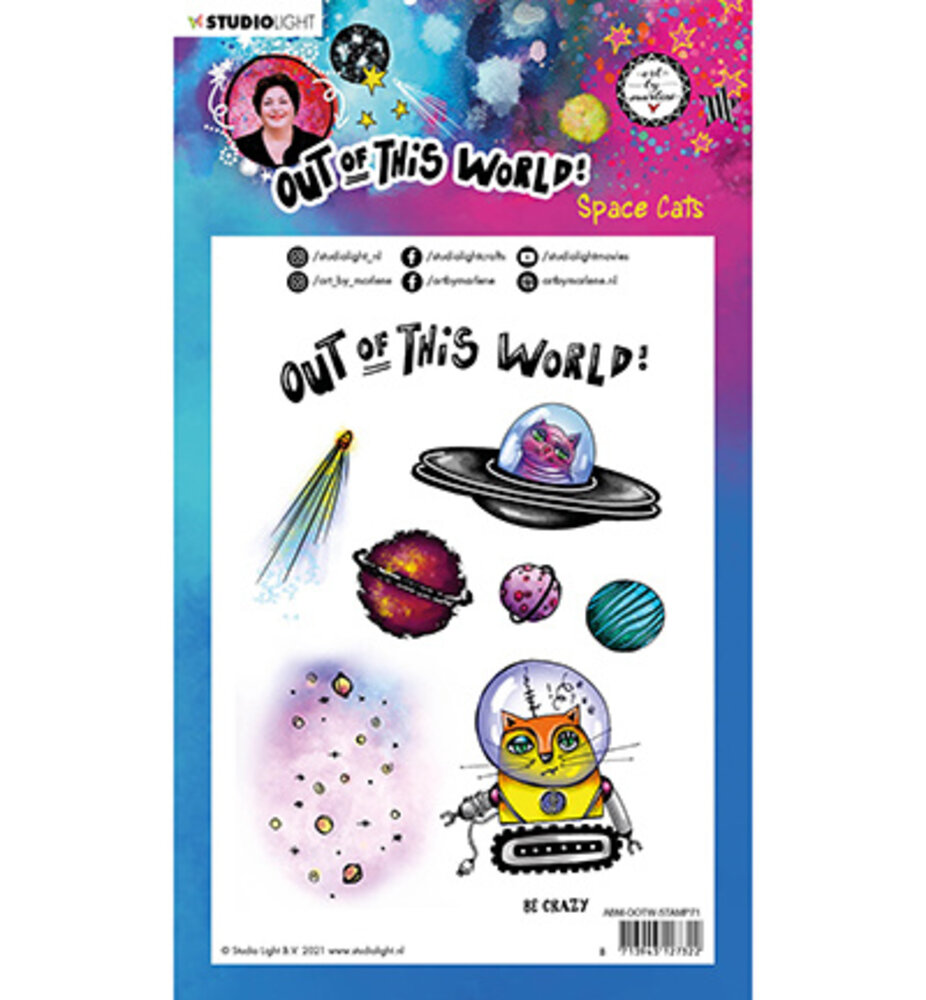 Studio Light Out Of This World Space Cats Clear Stamps (ABM-OOTW-STAMP71) Studio Light Out Of This World Space Cats Clear Stamps (ABM-OOTW-STAMP71)