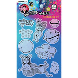 Studio Light Out Of This World Sending You Love Clear Stamps (ABM-OOTW-STAMP72)*