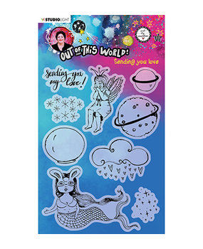 Studio Light Out Of This World Sending You Love Clear Stamps (ABM-OOTW-STAMP72)* Studio Light Out Of This World Sending You Love Clear Stamps (ABM-OOTW-STAMP72)*