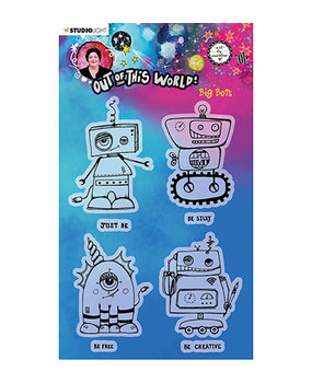 Studio Light Out Of This World Big Bots Clear Stamps (ABM-OOTW-STAMP73) Studio Light Out Of This World Big Bots Clear Stamps (ABM-OOTW-STAMP73)