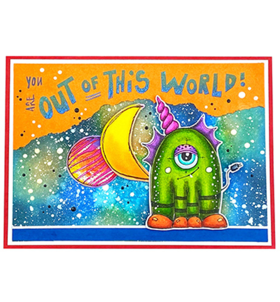 Studio Light Out Of This World Big Bots Clear Stamps (ABM-OOTW-STAMP73) Studio Light Out Of This World Big Bots Clear Stamps (ABM-OOTW-STAMP73)