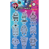 Studio Light Out Of This World Baby Bots Clear Stamps (ABM-OOTW-STAMP74)