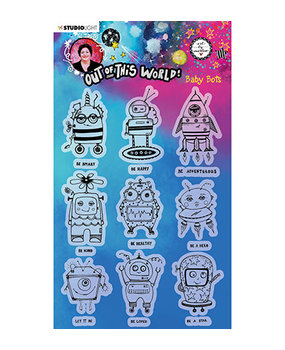 Studio Light Out Of This World Baby Bots Clear Stamps (ABM-OOTW-STAMP74) Studio Light Out Of This World Baby Bots Clear Stamps (ABM-OOTW-STAMP74)