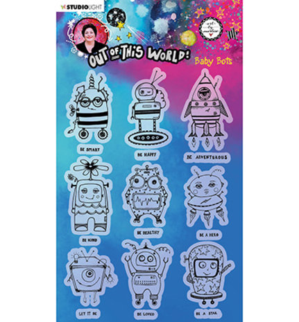 Studio Light Out Of This World Baby Bots Clear Stamps (ABM-OOTW-STAMP74) Studio Light Out Of This World Baby Bots Clear Stamps (ABM-OOTW-STAMP74)
