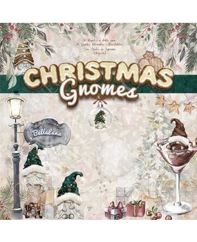 Bella Luna Crafts Christmas Gnomes 8x8 Inch Collection Pack (BLC-0020/s)
