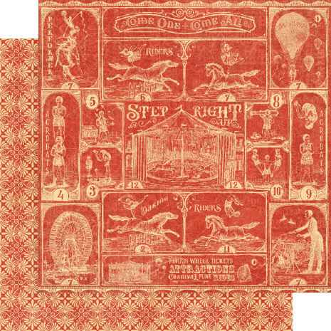 Graphic 45 Come One, Come All 12x12 Inch Collection Pack (4502308) Graphic 45 Come One, Come All 12x12 Inch Collection Pack (4502308)