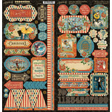 Graphic 45 Come One, Come All Stickers (4502311)