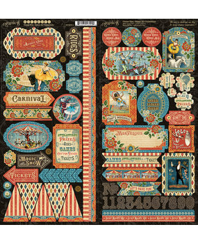 Graphic 45 Come One, Come All Stickers (4502311)