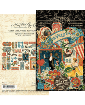 Graphic 45 Come One, Come All Ephemera Assortment (4502313)