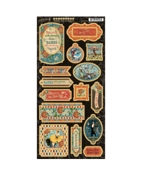 Graphic 45 Come One, Come All Chipboard (4502310)