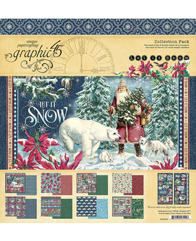 Graphic 45 - Let It Snow Stickers 4502326