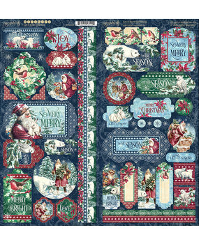 Graphic 45 Let it Snow Stickers (4502326)