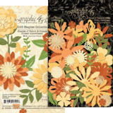 Graphic 45 Flower Assortment Shades of Yellow & Orange (4502343)