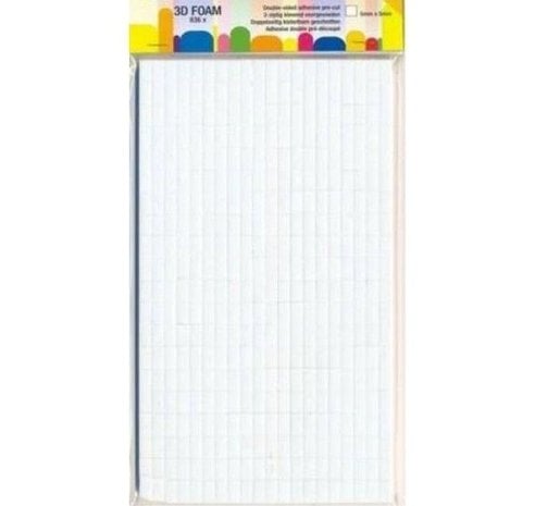 JEJE Produkt 3D Foam Squares 5 mm x 5 mm x 1,5 mm (3.3094)