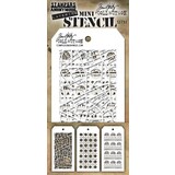 Stampers Anonymous Tim Holtz Mini Layering Stencil Set 51 (THMST051)