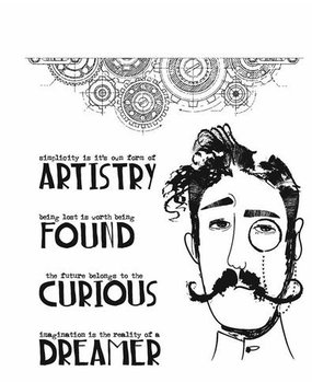 Stampers Anonymous Cling Stamps Observations (CMS434)