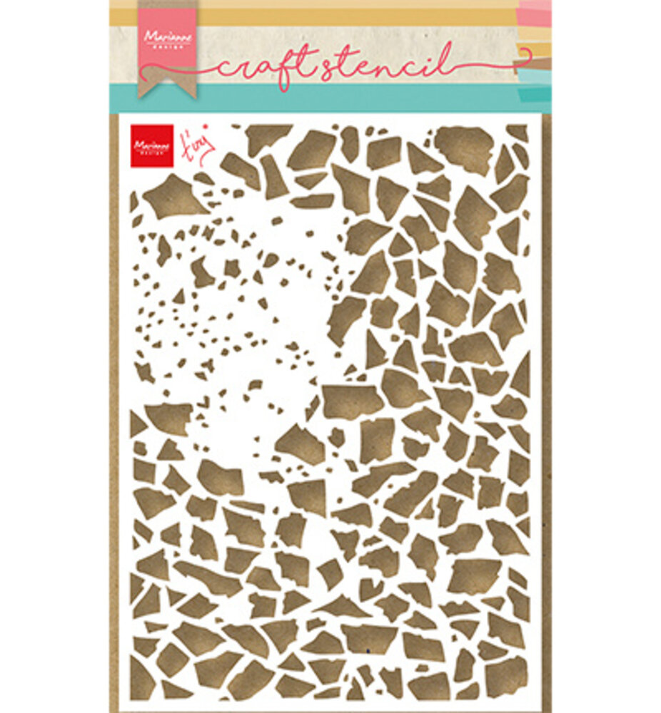 Marianne Design Masking Stencil Shattered Glass (PS8107) Marianne Design Masking Stencil Shattered Glass (PS8107)