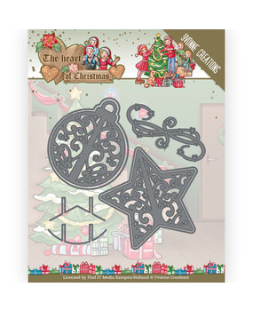 Yvonne Creations The Heart of Christmas Twinkling Decorations Die (YCD10254) Yvonne Creations The Heart of Christmas Twinkling Decorations Die (YCD10254)