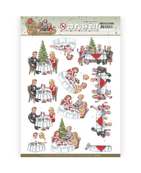 Yvonne Creations 3D Push Out The Heart of Christmas Dining (SB10595)